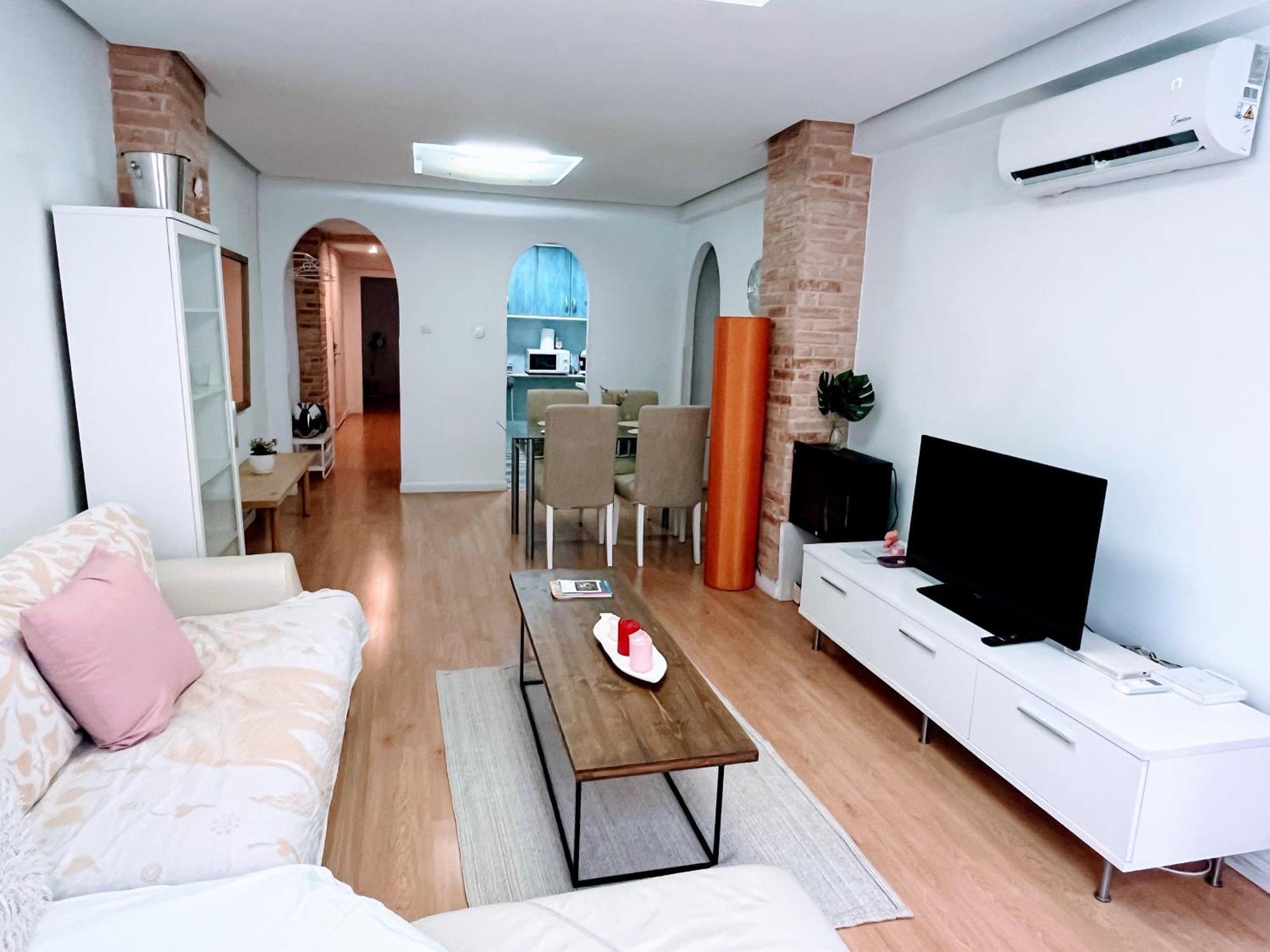 Valencia Apartament Encantador Daire Oda fotoğraf